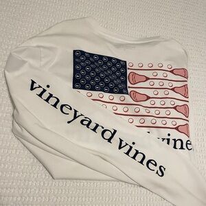 Vineyard Vines Lacrosse Flag Pocket Shirt